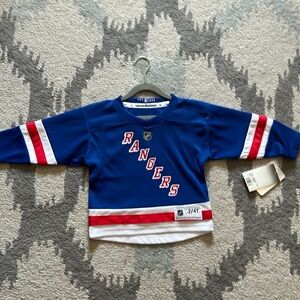 Toddler Rangers NHL Jersey Authentic 2/4T
